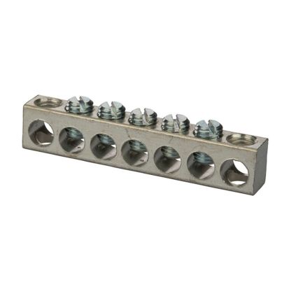 NSi 4-14-717 Multiple Connector Neutral Bar, 2-1/4 in L x 0.31 in W x 0.44 in H